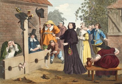 Hudibras and Ralpho in the Stocks, from 